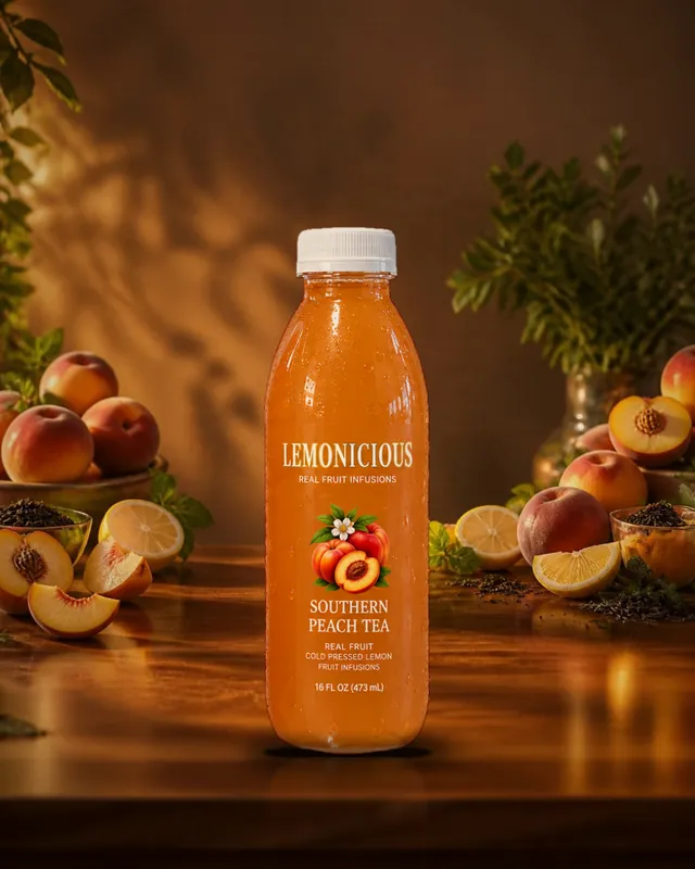 Southern Peach Tea bottle
