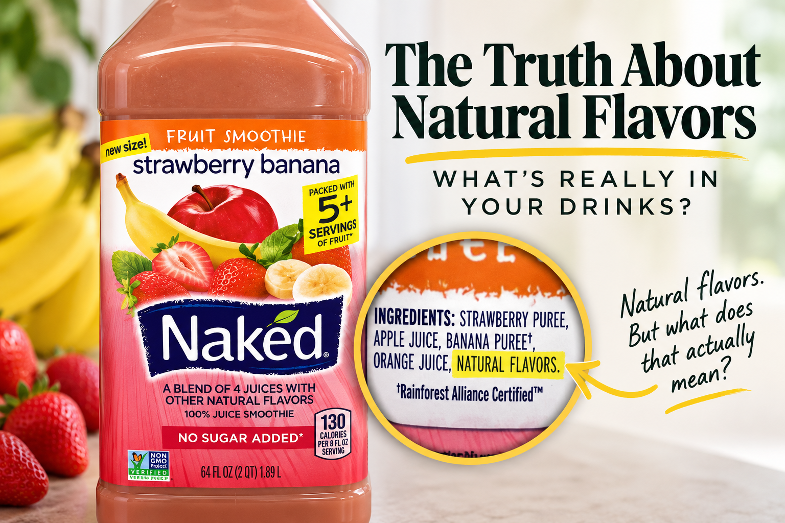 The Truth About Natural Flavors: What's Really in Your Drinks?